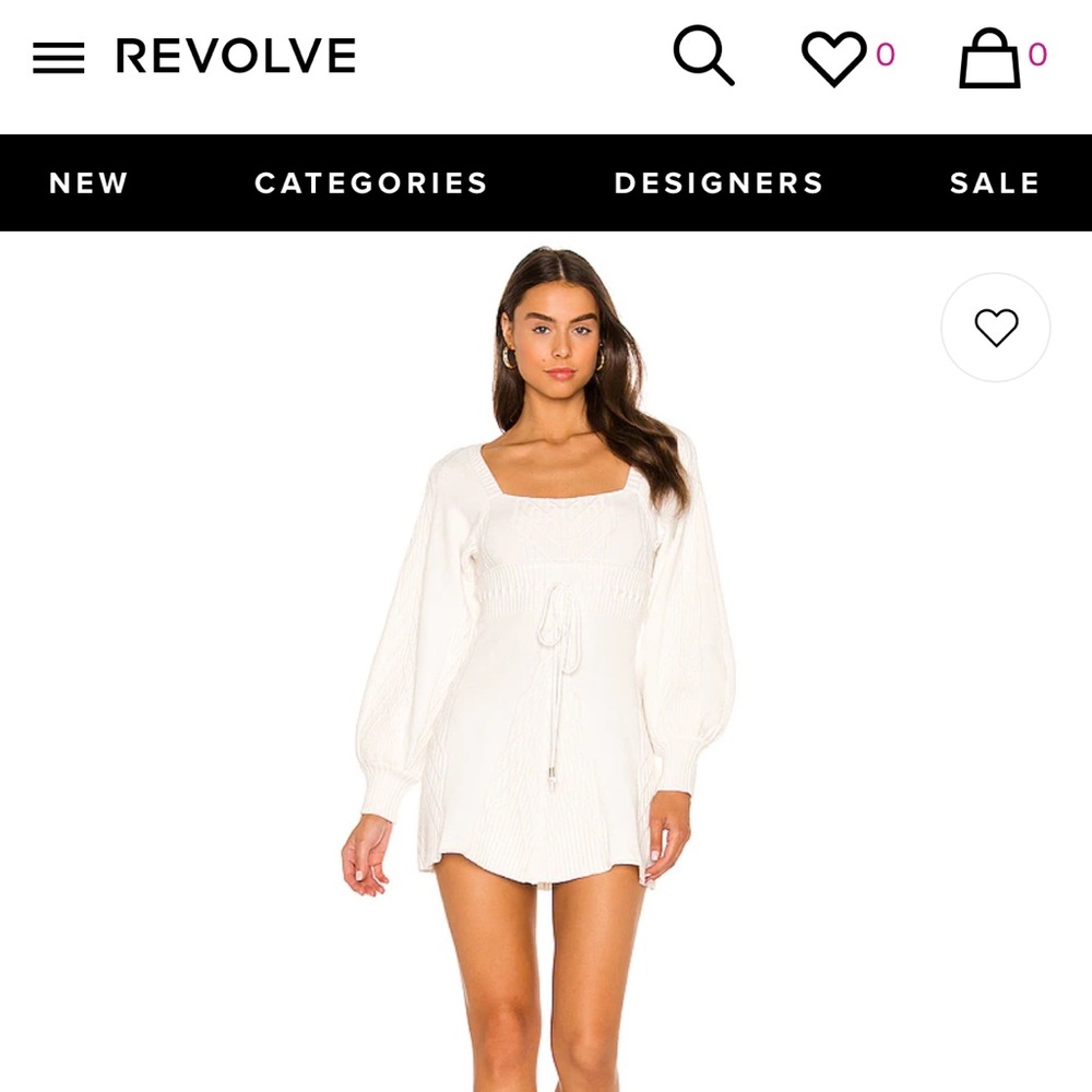 Free People Women's Emmaline Mini Dress Size Medium Revolve NWT
